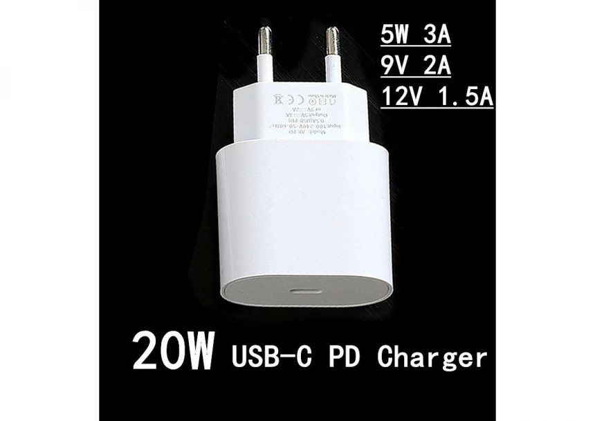 Xiaomi Mi 20W punjač Type C bela