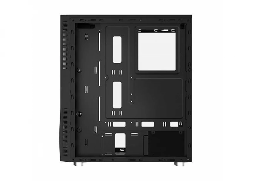 Xigmatek Eros (ATX, USB3.0x1+USB2.0x1, Rainbow LED traka na prednjoj strani , staklo sa bočne strane,  ventilator sa zadnje strane