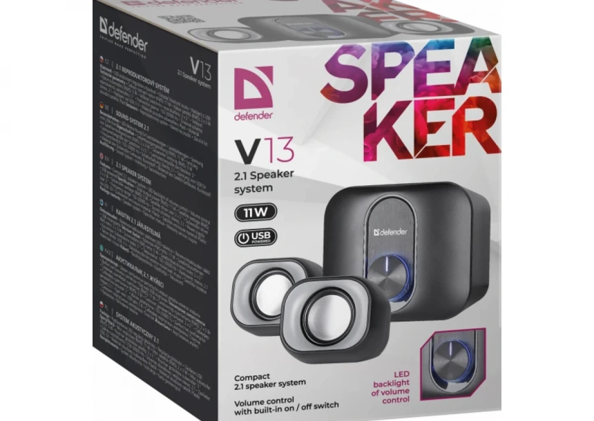 Zvučnici 2.1 Defender V13/11W