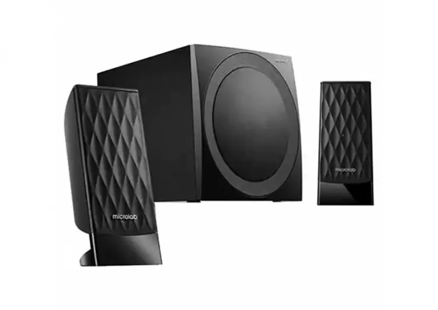Zvučnici Microlab M300U 2.1 38W USB FM drveni