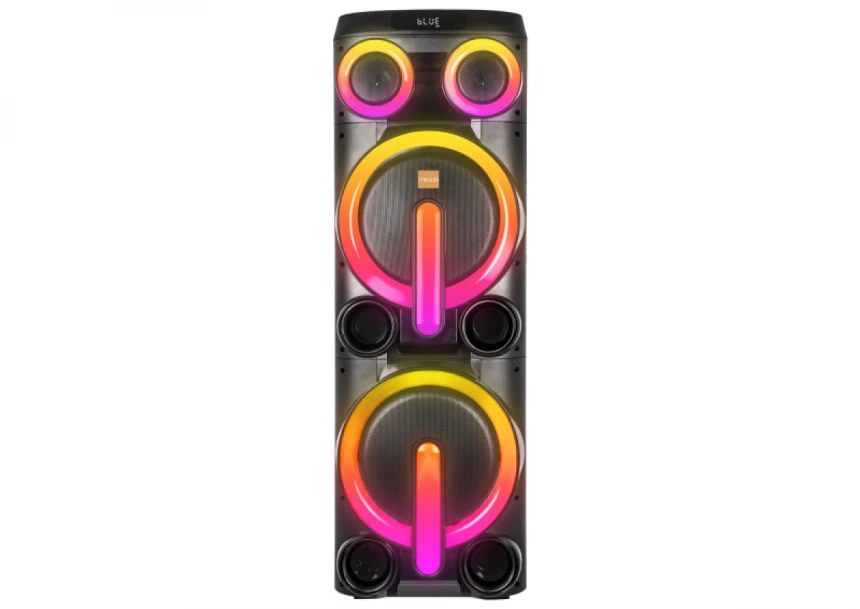 Zvucnik Mikado MD-103KP 200W, 12V 14000mAh USB, Bluetooth, micro SD crni