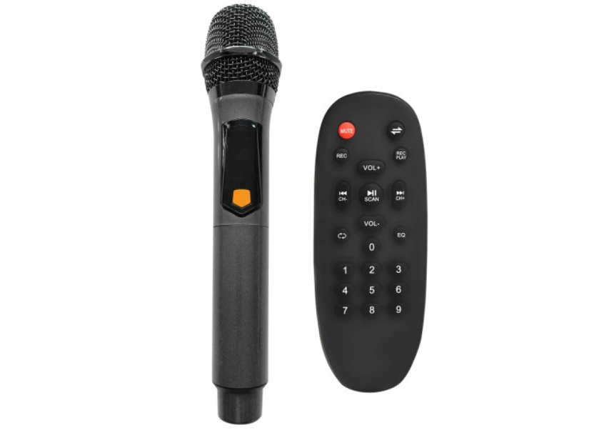 Zvucnik Mikado MD-80KP 40W,3600mAh 3,5mm USB, Bluetooth, micro SD crni