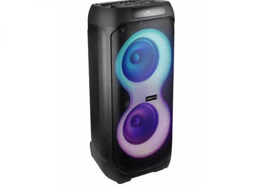 Zvucnik Volkano Groove Dual 8" VK-3902-D8 60W Bluetooth,micro sd, usb,fm crni